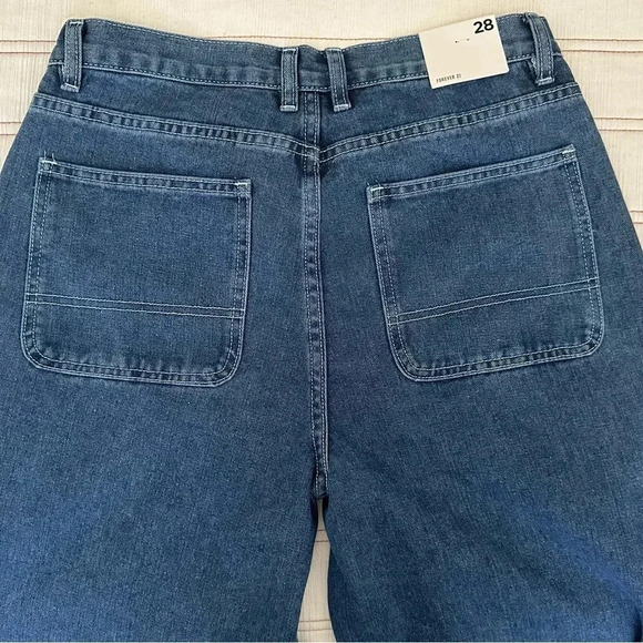 Forever 21 Wide Leg Cargo Jeans - NWT - Picture 4 of 5